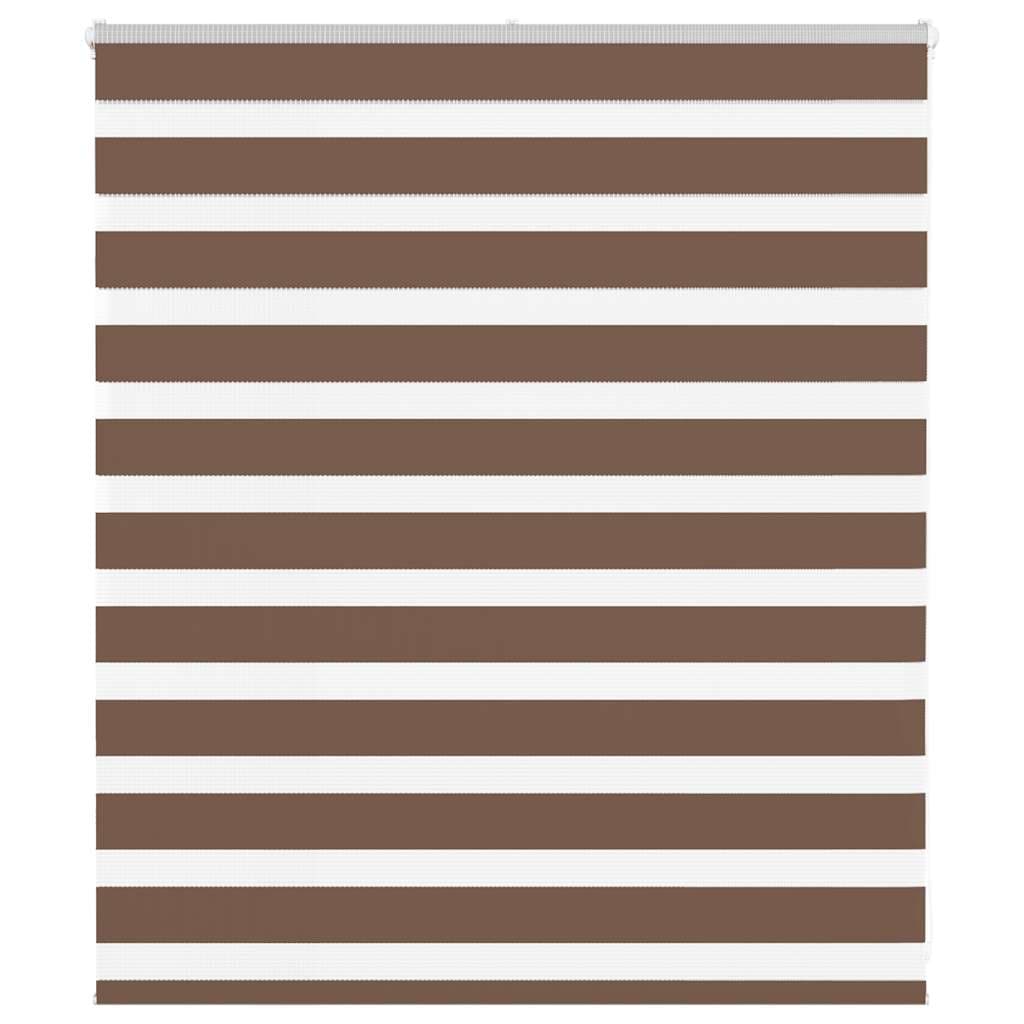 vidaXL Cortina de zebra 120x100 cm largura do tecido 115,9cm poliéster