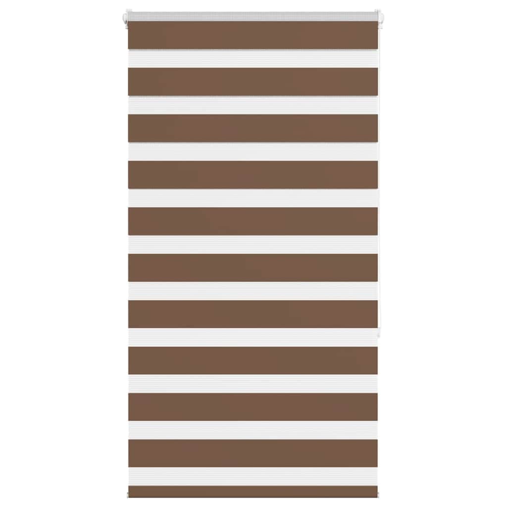 vidaXL Cortina de zebra 70x150 cm largura do tecido 65,9 cm poliéster