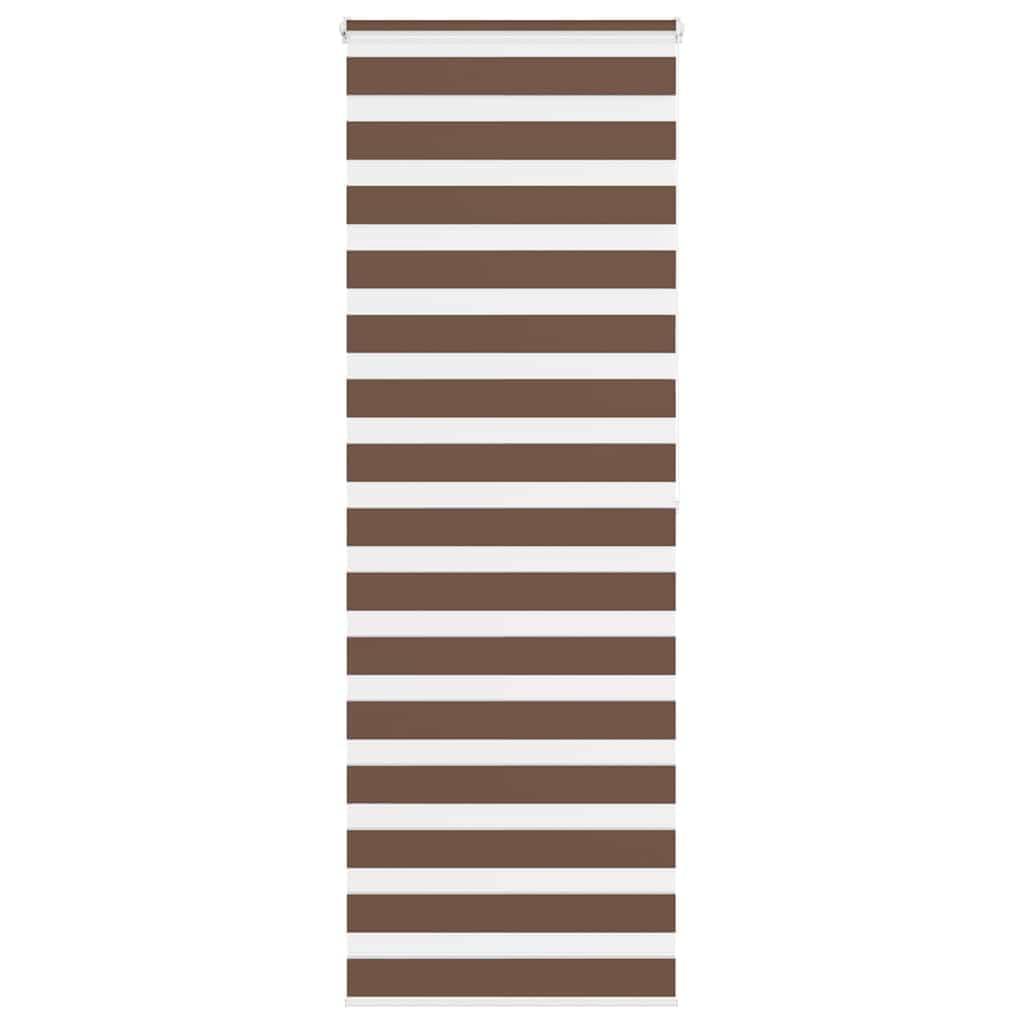vidaXL Cortina de zebra 80x200 cm largura do tecido 75,9 cm poliéster