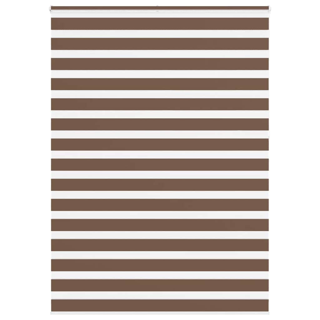 vidaXL Cortina de zebra 155x230 cm largura do tecido 150,9cm poliéster