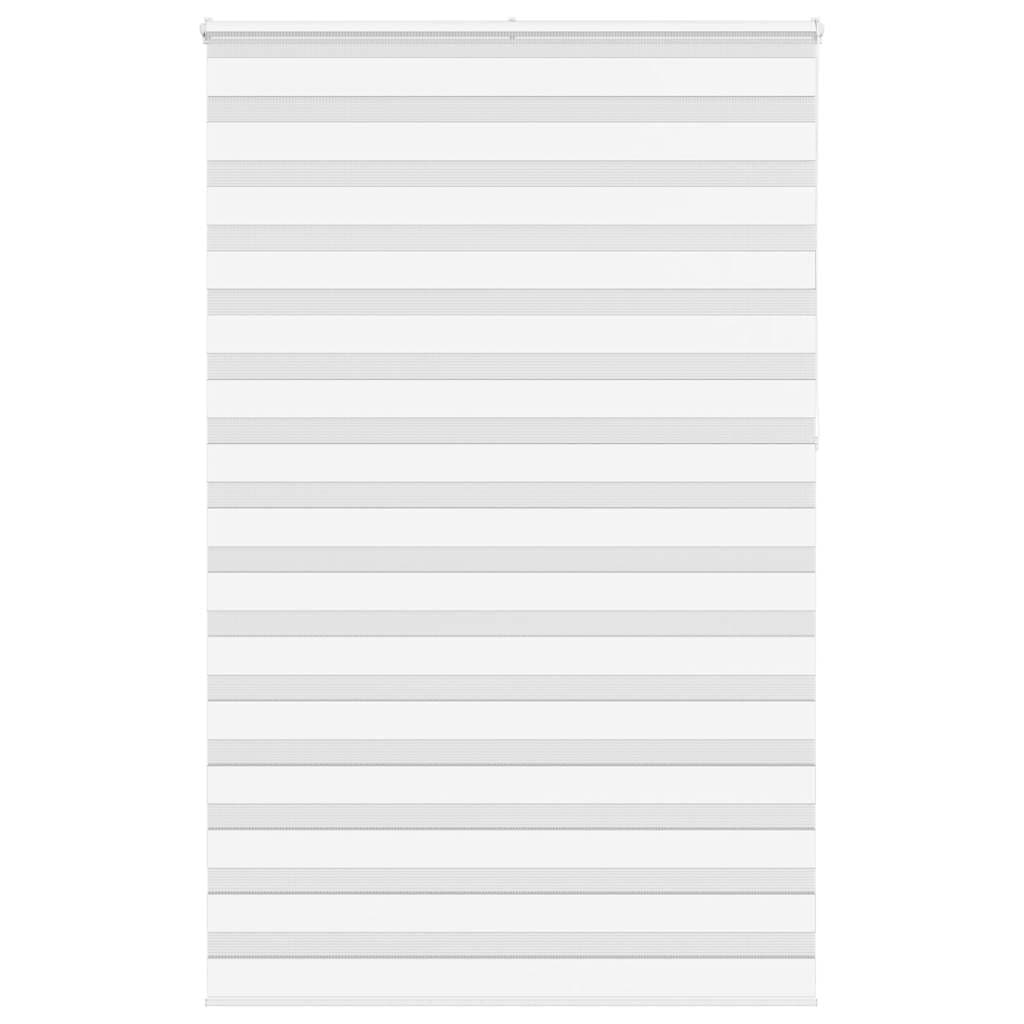 vidaXL Cortina de zebra 140x230 cm largura do tecido 135,9cm poliéster