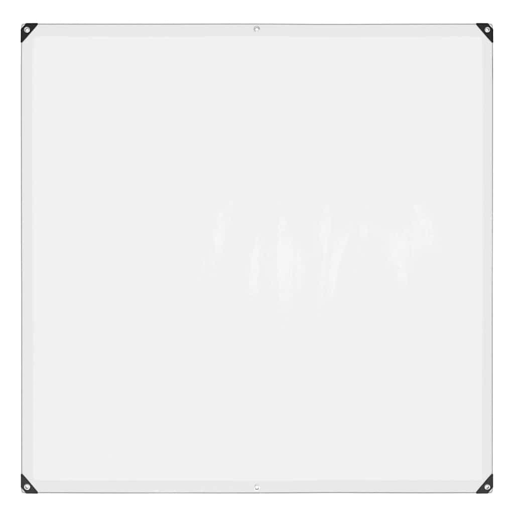 vidaXL Lona transparente com ilhós 2x2 m Polietileno