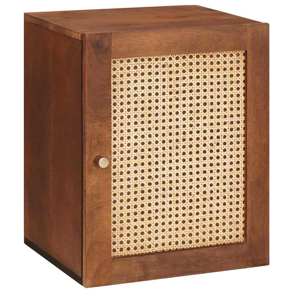 vidaXL Armário de Banheiro com prateleira Castanho 38 x 33,5 x 48 cm