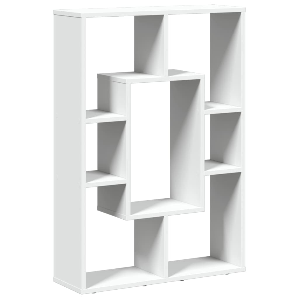 vidaXL Estante Branca 63x20x90 cm Madeira Engenheirada