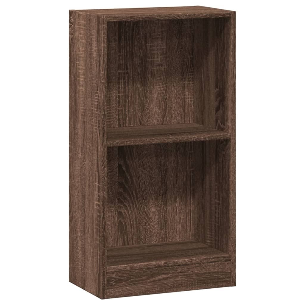 vidaXL Estante 40x24x76 cm Derivados de Madeira Carvalho Castanho - 3650497850