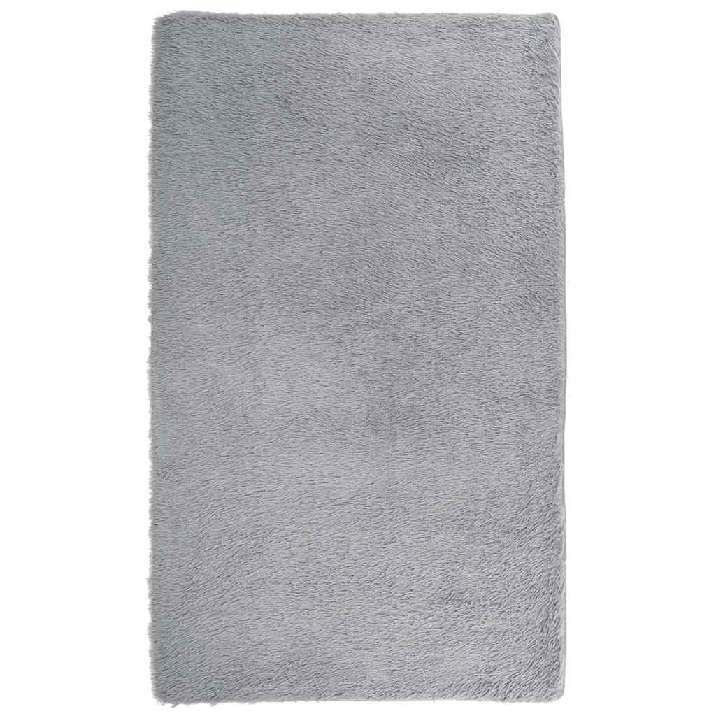 Tapete vidaXL Shaggy de Pelo Alto Navarra 80x150 cm Cinzento-claro - 3997588465