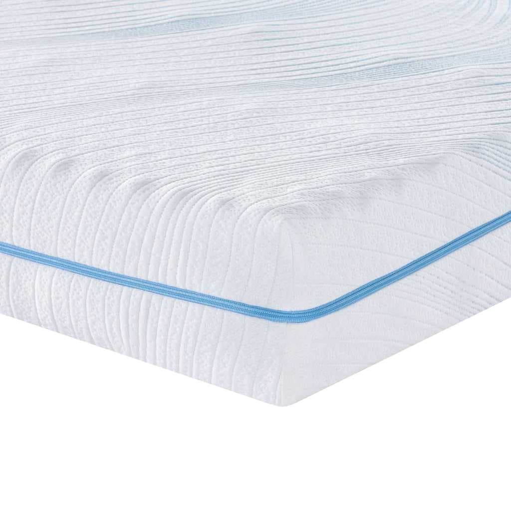 vidaXL Colchão Médio firme 90 x 190 cm Branco