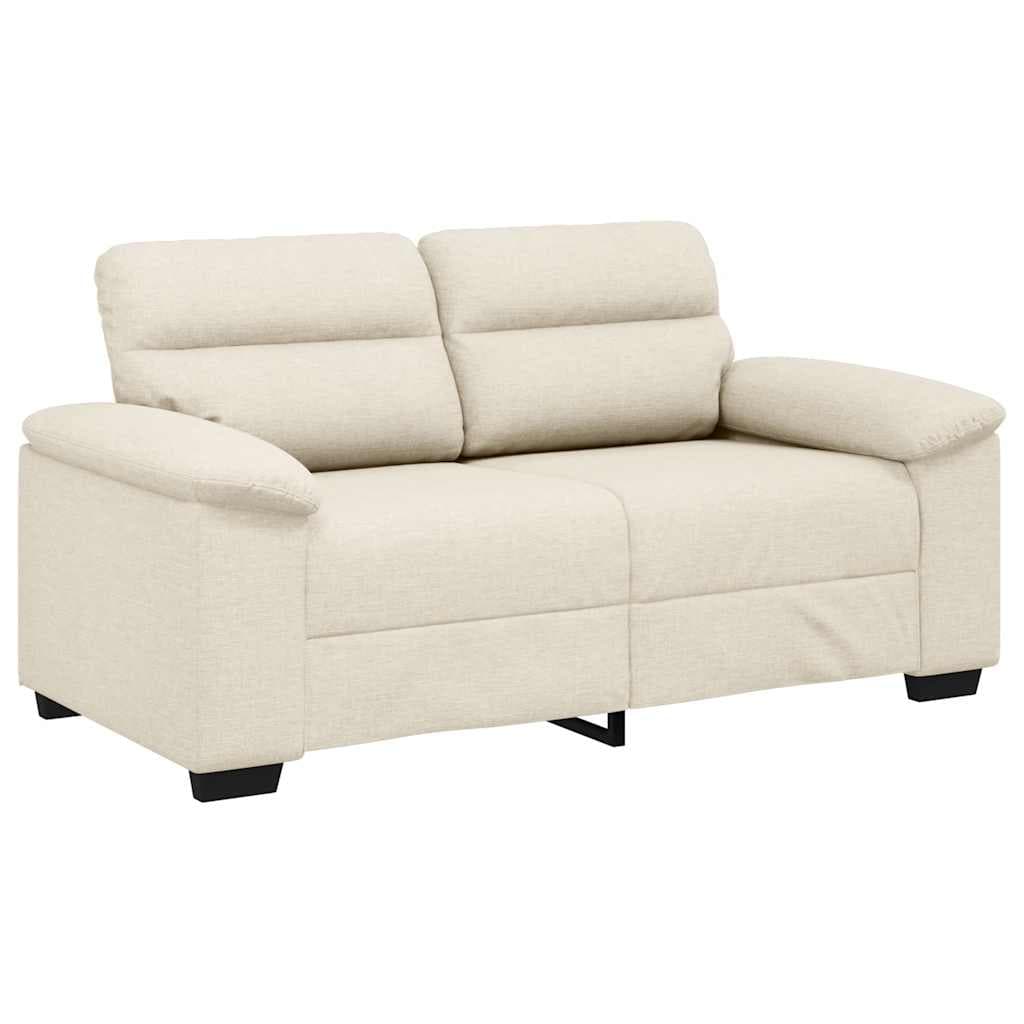 vidaXL Sofá de 2 lugares 160x81x84 cm linho