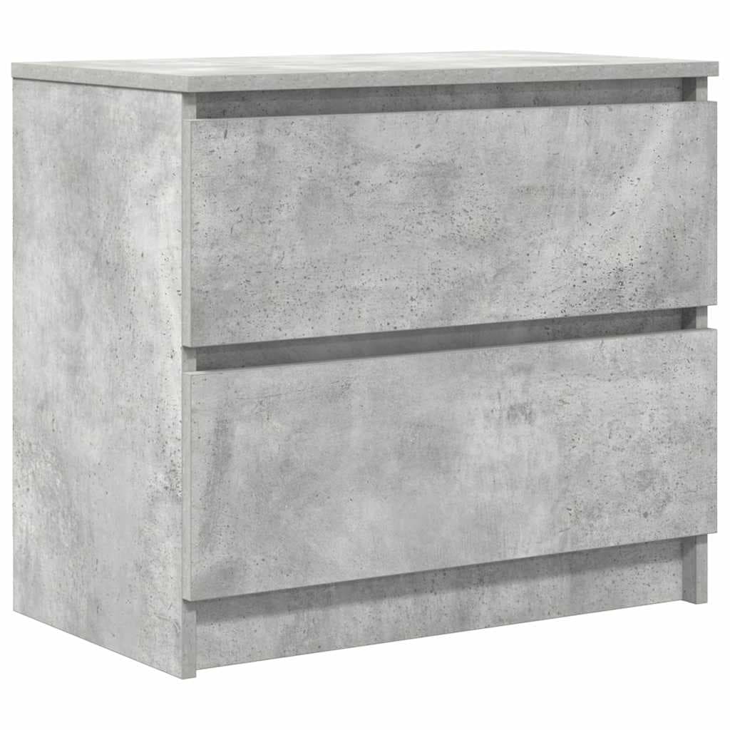 vidaXL Móvel de TV 60x35x54 cm derivados de madeira cinzento cimento