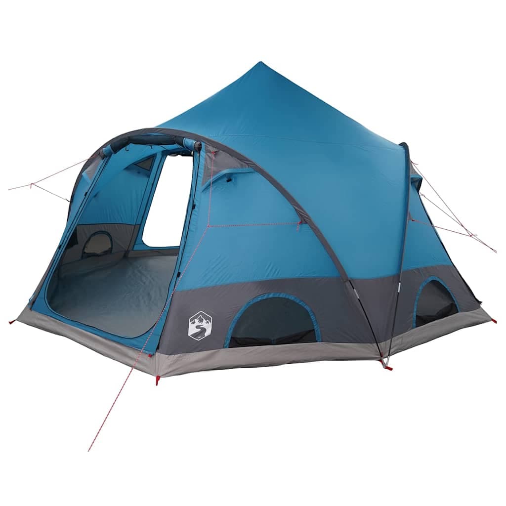 vidaXL Barraca de Domo para 4 Pessoas Azul 505 x 450 x 248 cm