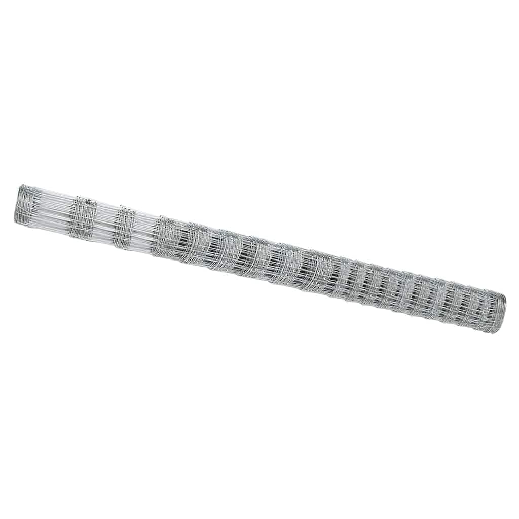vidaXL Cerca Selvagem Galvanizado a Quente 1000 x 160 x 0,18 cm Ferro