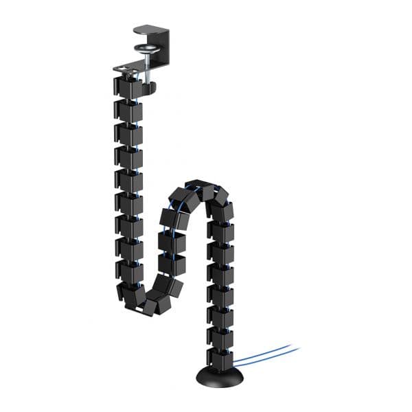 Neomounts Organizador de Cabos ADS06-131BL Coluna Vertebral Universal Preto