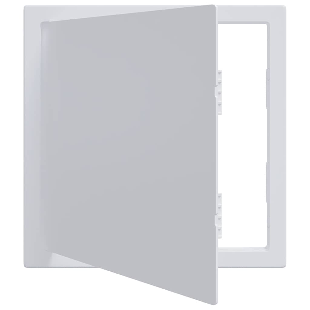 vidaXL Painéis de Acesso Branco 30 x 30 cm Plástico ABS