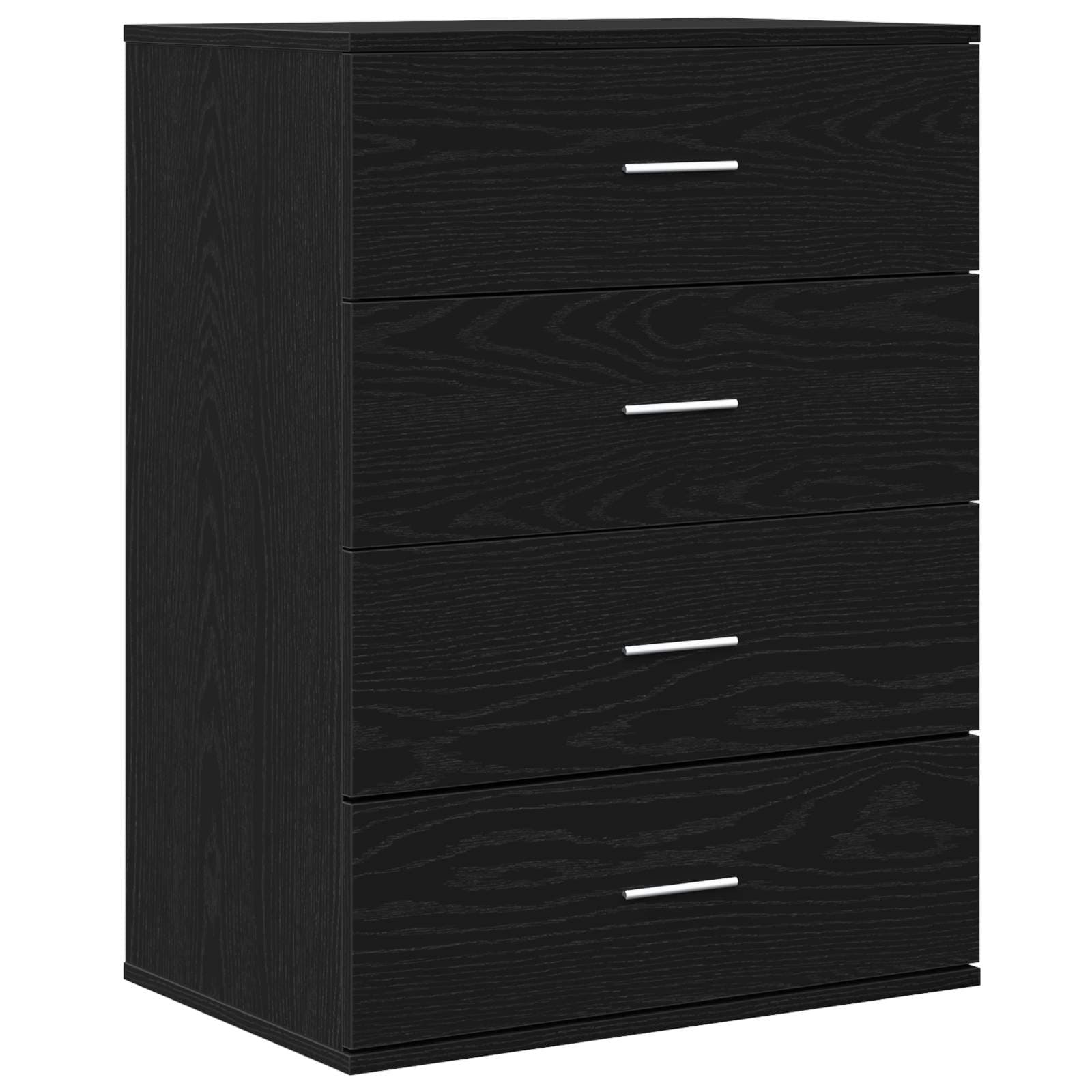 vidaXL Buffet Carvalho Preto 60 x 39 x 80 cm Madeira processada