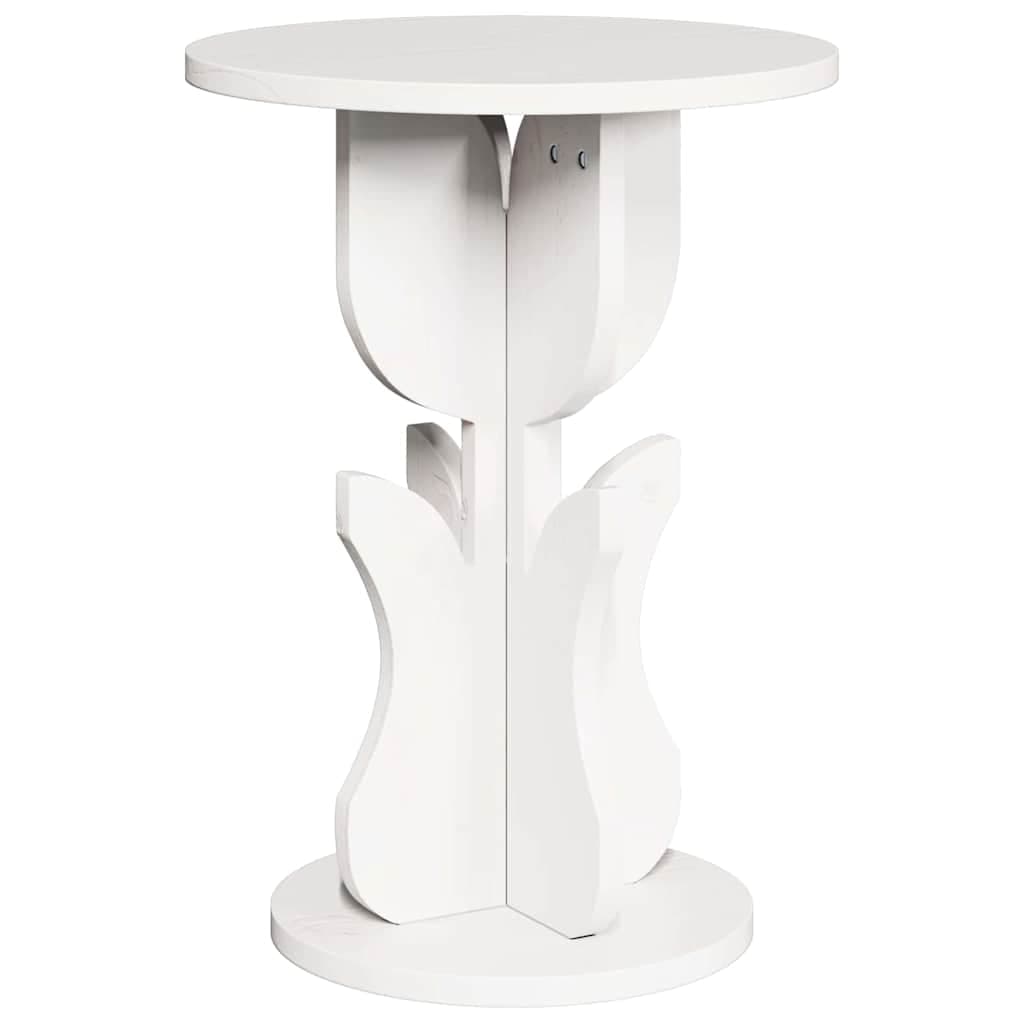 vidaXL Mesa de centro Branco 39,5 x 39,5 x 53,5 cm