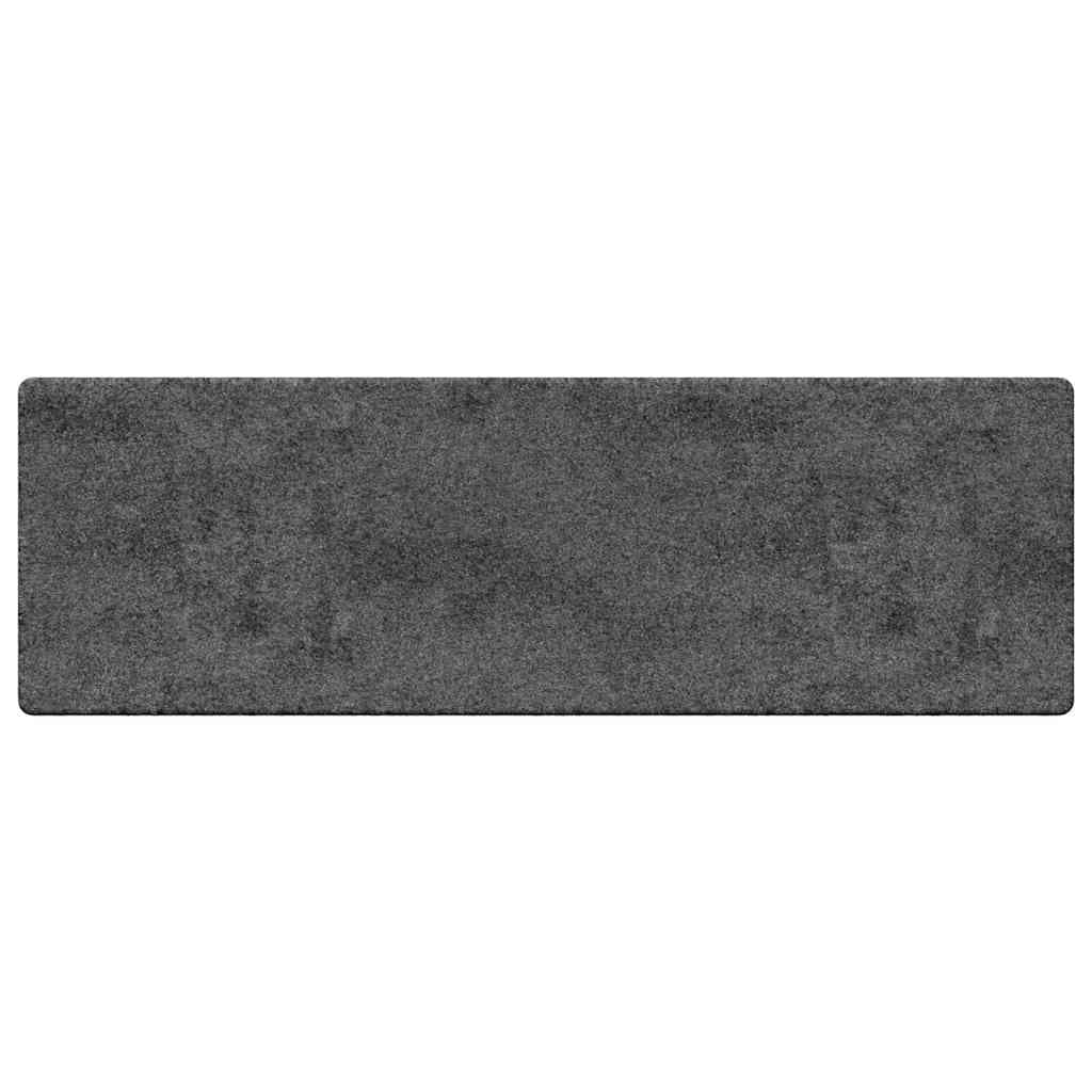 vidaXL Runner de Carpete Cinzeto 80 x 200 cm 100% Polipropileno Tuft
