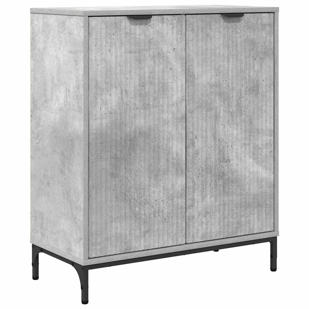 vidaXL Buffet Cinzento 69,5 x 33 x 82 cm Madeira processada