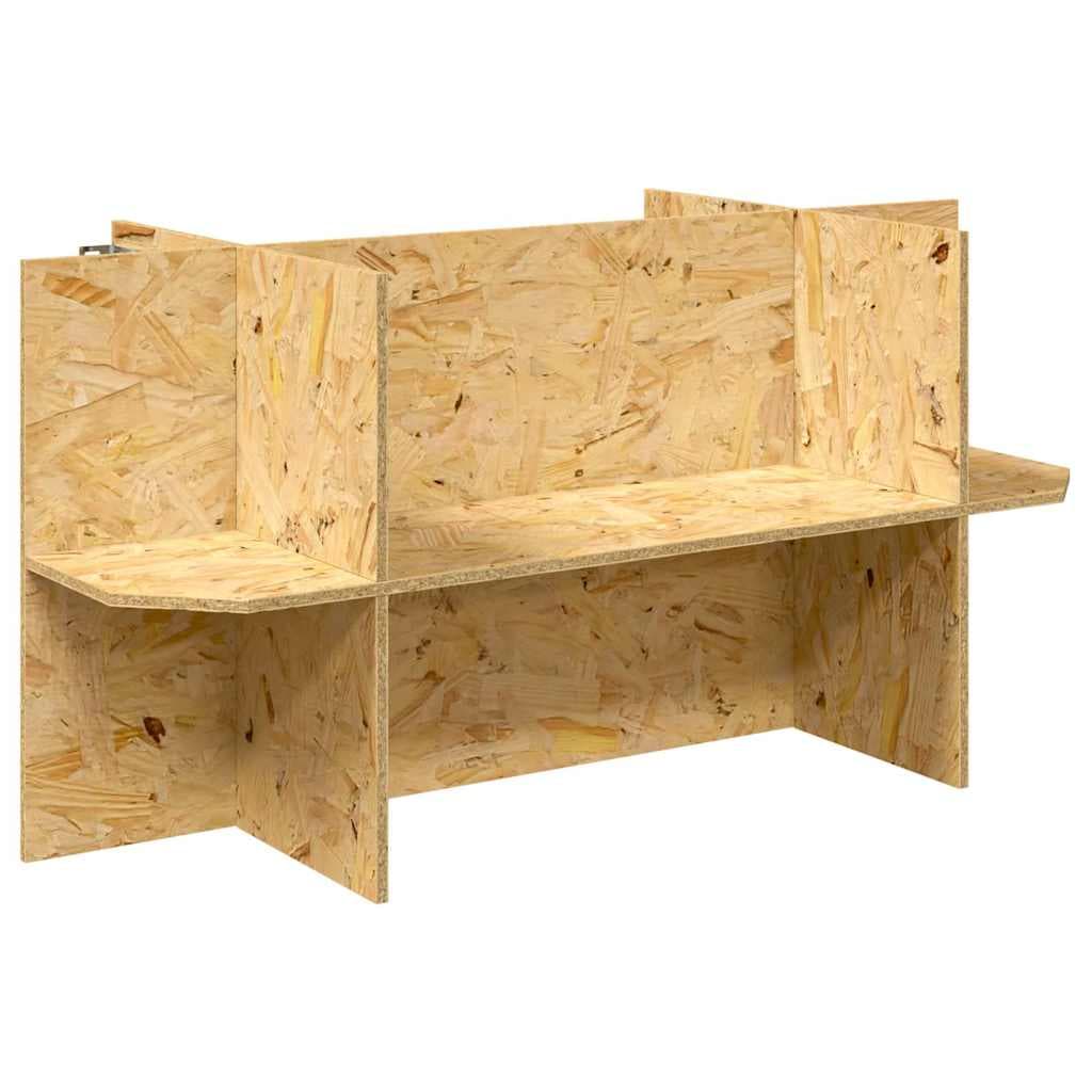 vidaXL Base de Terrário Castanho 100 x 50 x 50 cm OSB
