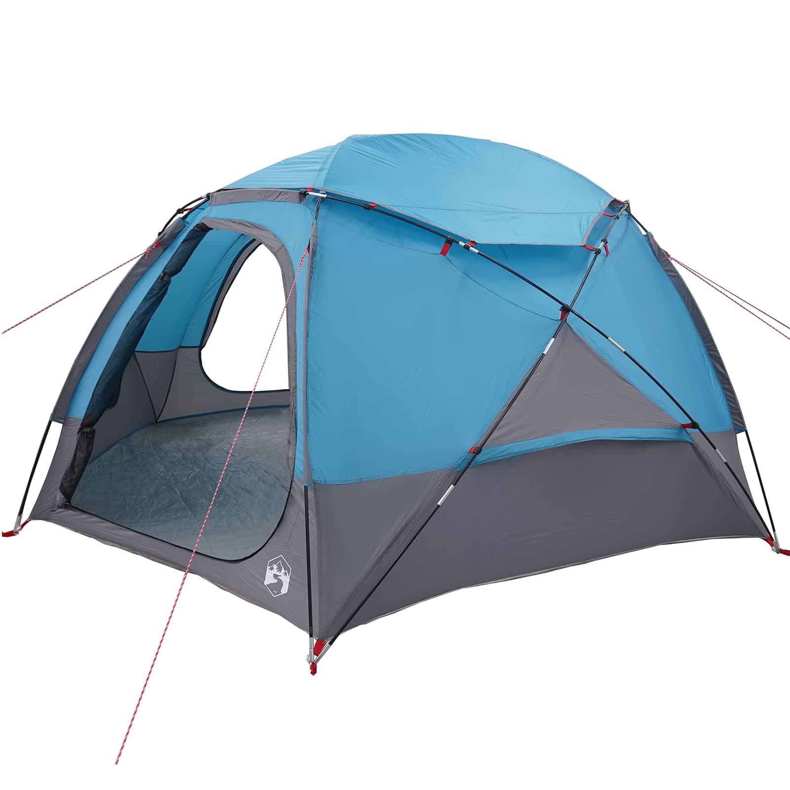 vidaXL Barraca em forma de cúpula com Lona Removível Azul 4 pessoas