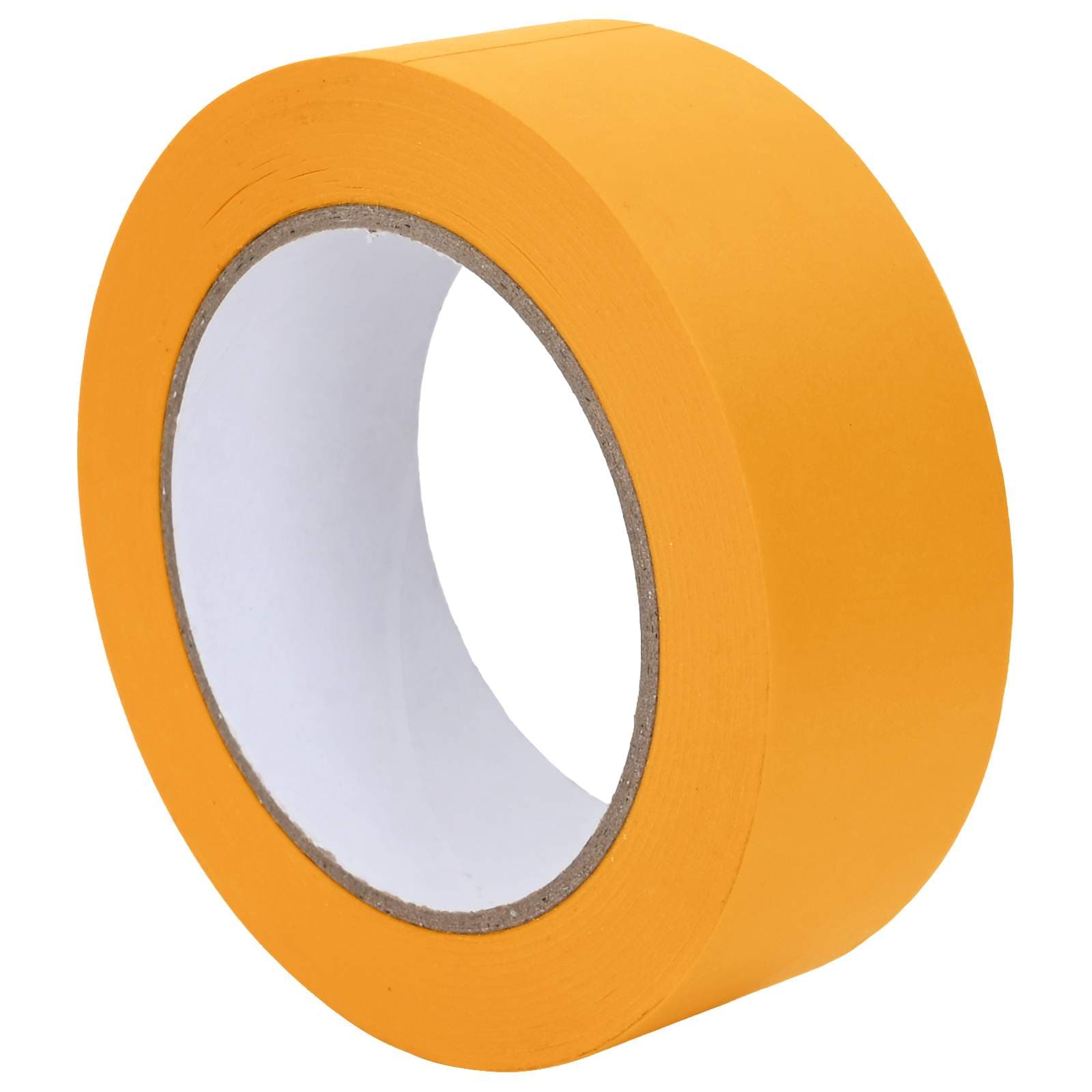 vidaXL Fitas de Máscara para Pintores 50 pcs Amarelo 38mm x 50m Papel