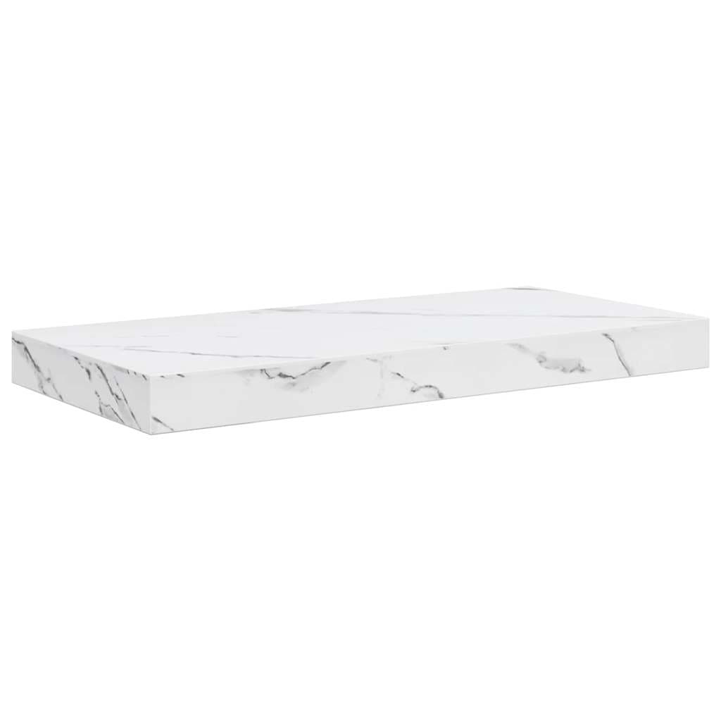 vidaXL Prateleira de Parede Mármore Branco 50 x 23 x 4 cm