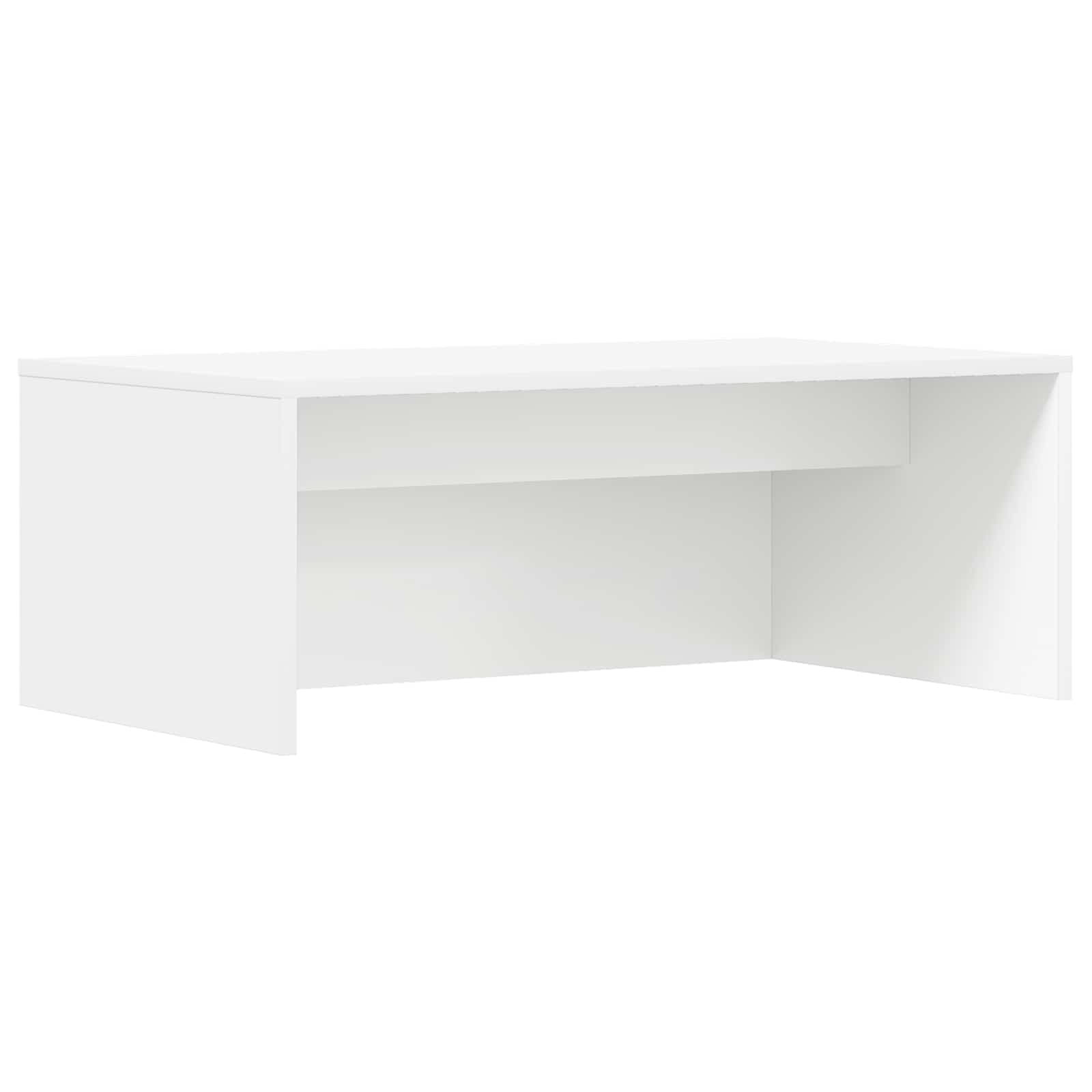 vidaXL Secretária montada na parede Branco 80 x 45 x 30 cm