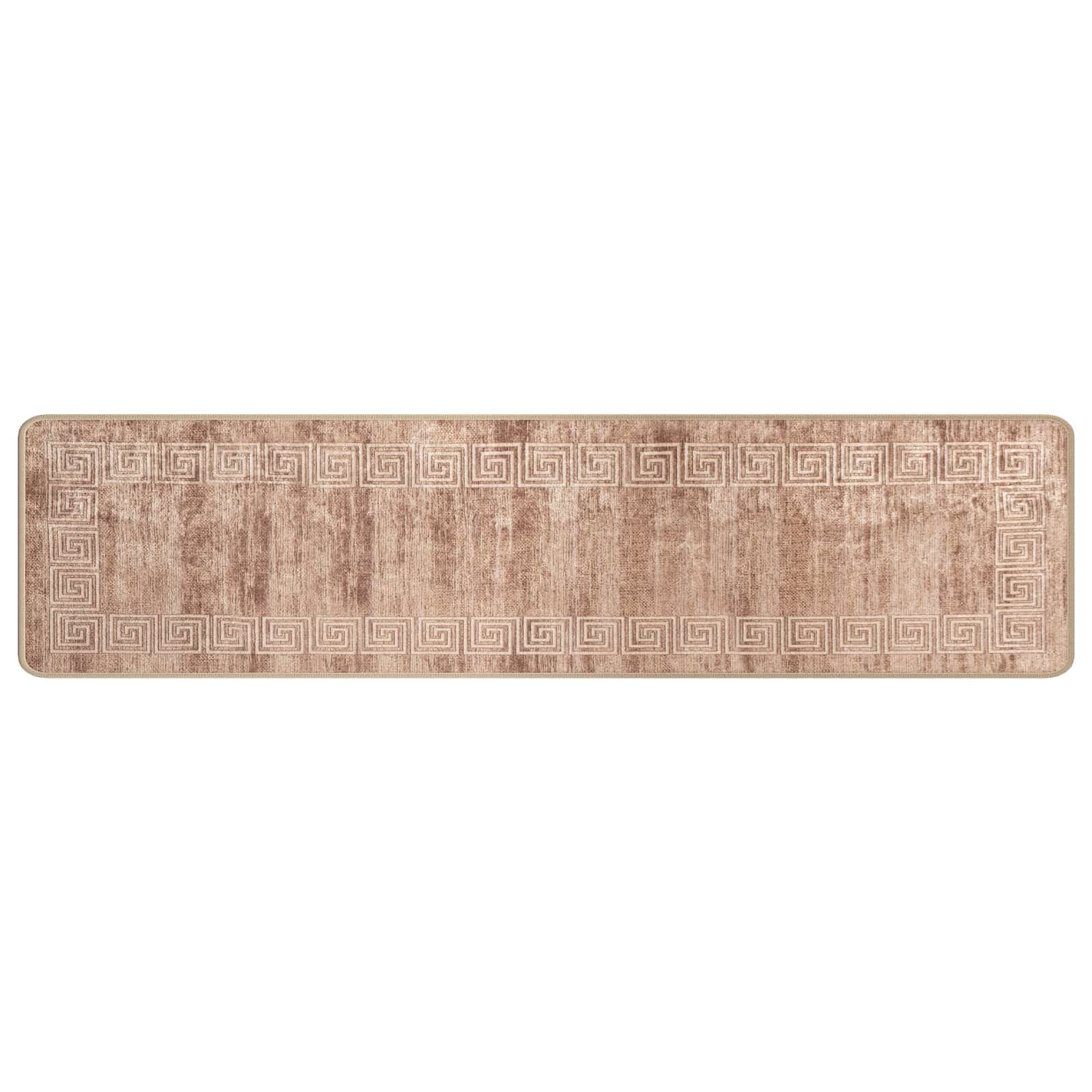 vidaXL Passadeira MARSA Branco 50 x 350 cm Poliéster e PVC