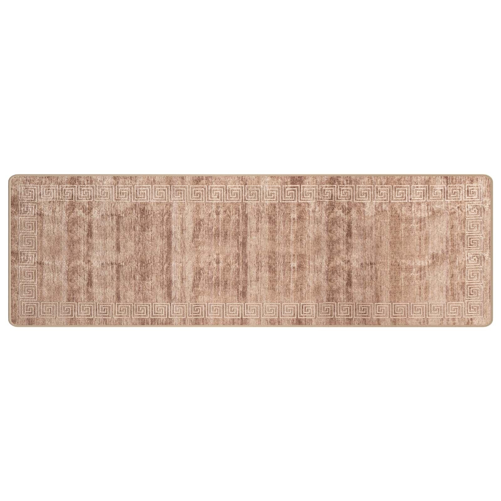 vidaXL Passadeira MARSA Branco 80 x 250 cm Poliéster e PVC