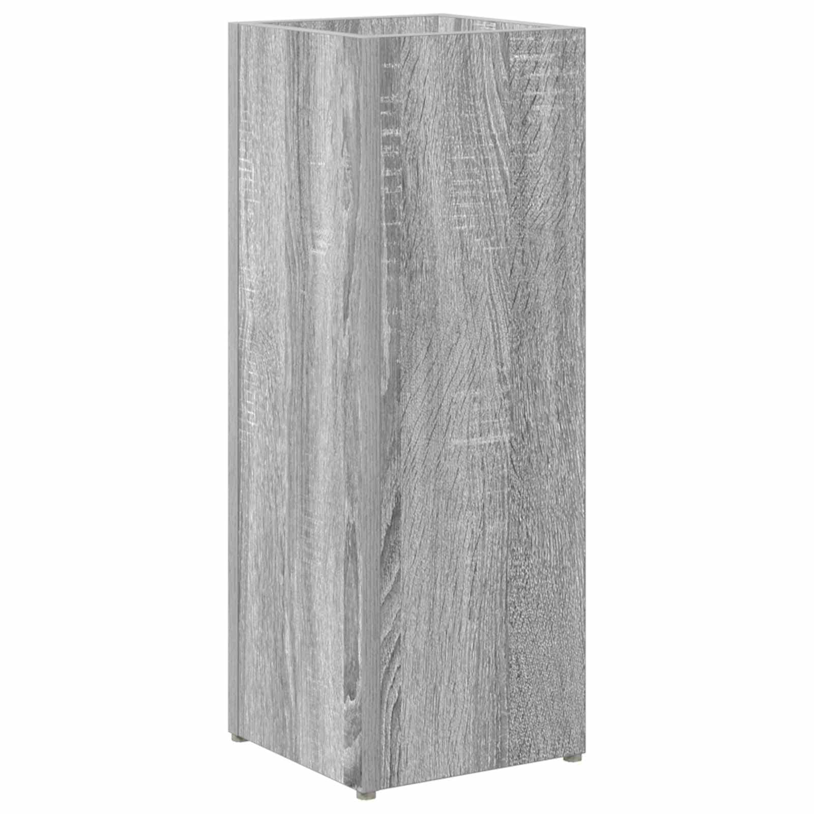 vidaXL Suporte de Guarda-Sol Cinza Sonoma 20 x 20 x 55,5 cm