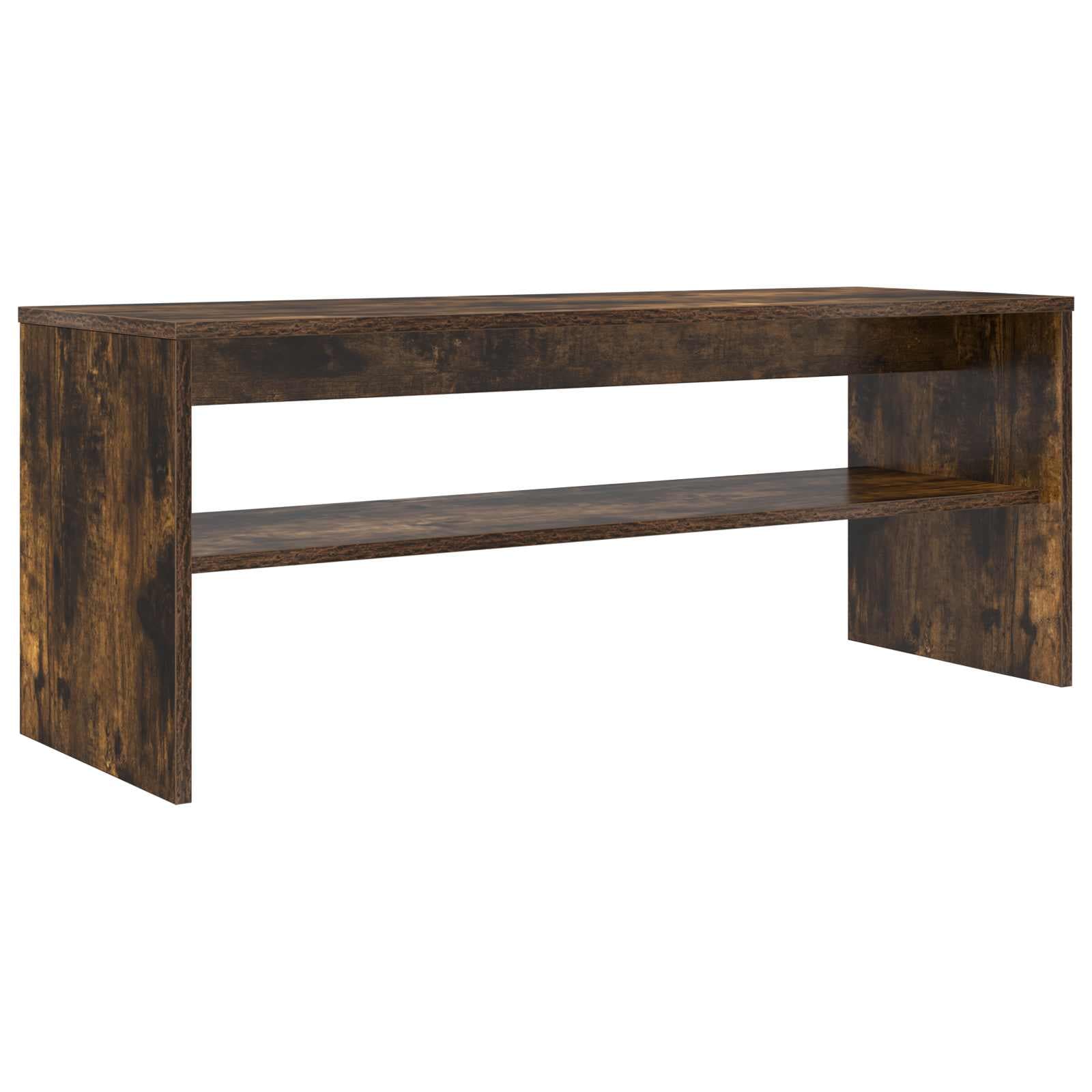 vidaXL Gabinete para TV Carvalho Defumado 100 x 35 x 40 cm