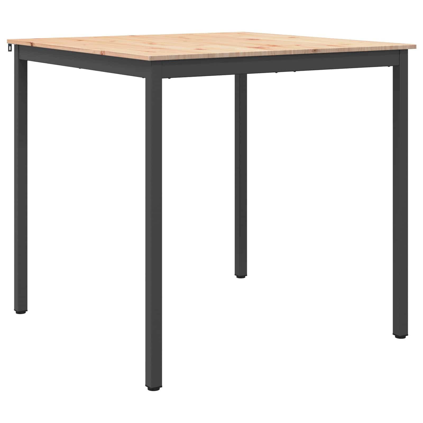 vidaXL Mesa de bar Natural 110 x 110 x 105 cm