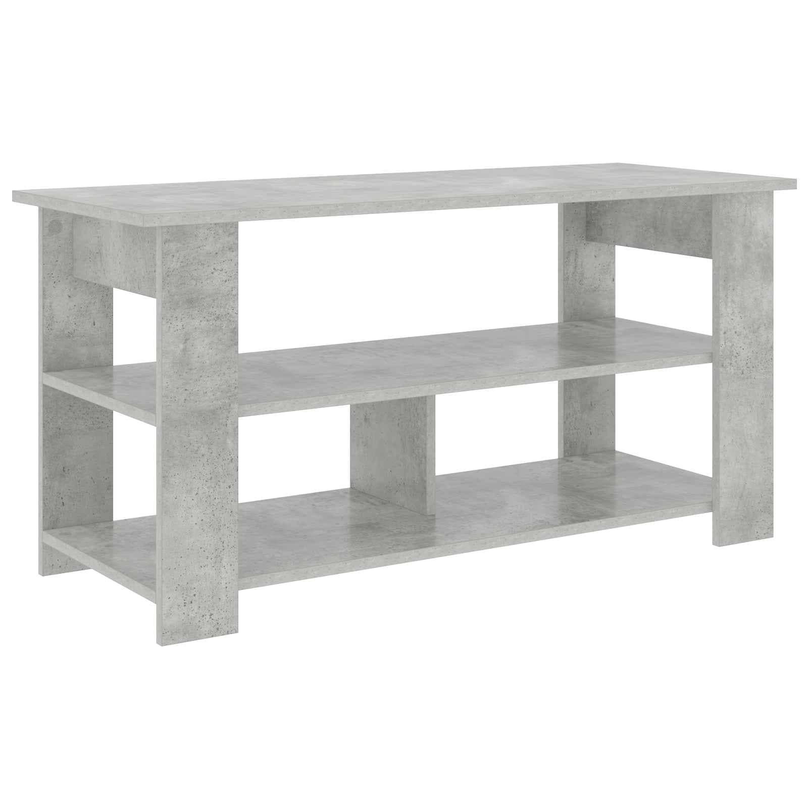 vidaXL Suporte de TV Cinzento 100 x 40 x 50 cm - 4125358054