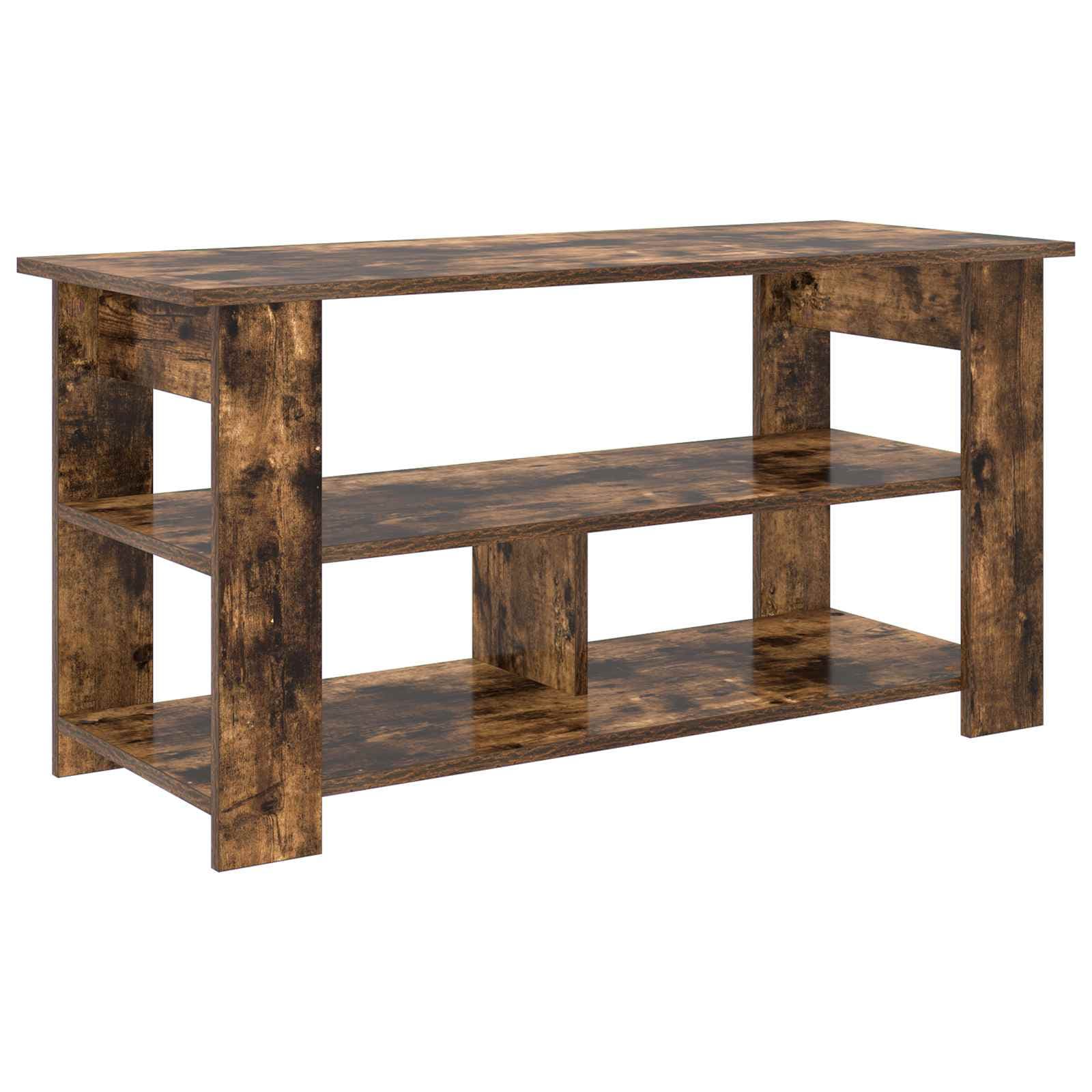 vidaXL Suporte de TV Carvalho Defumado 100 x 40 x 50 cm - 1827317340