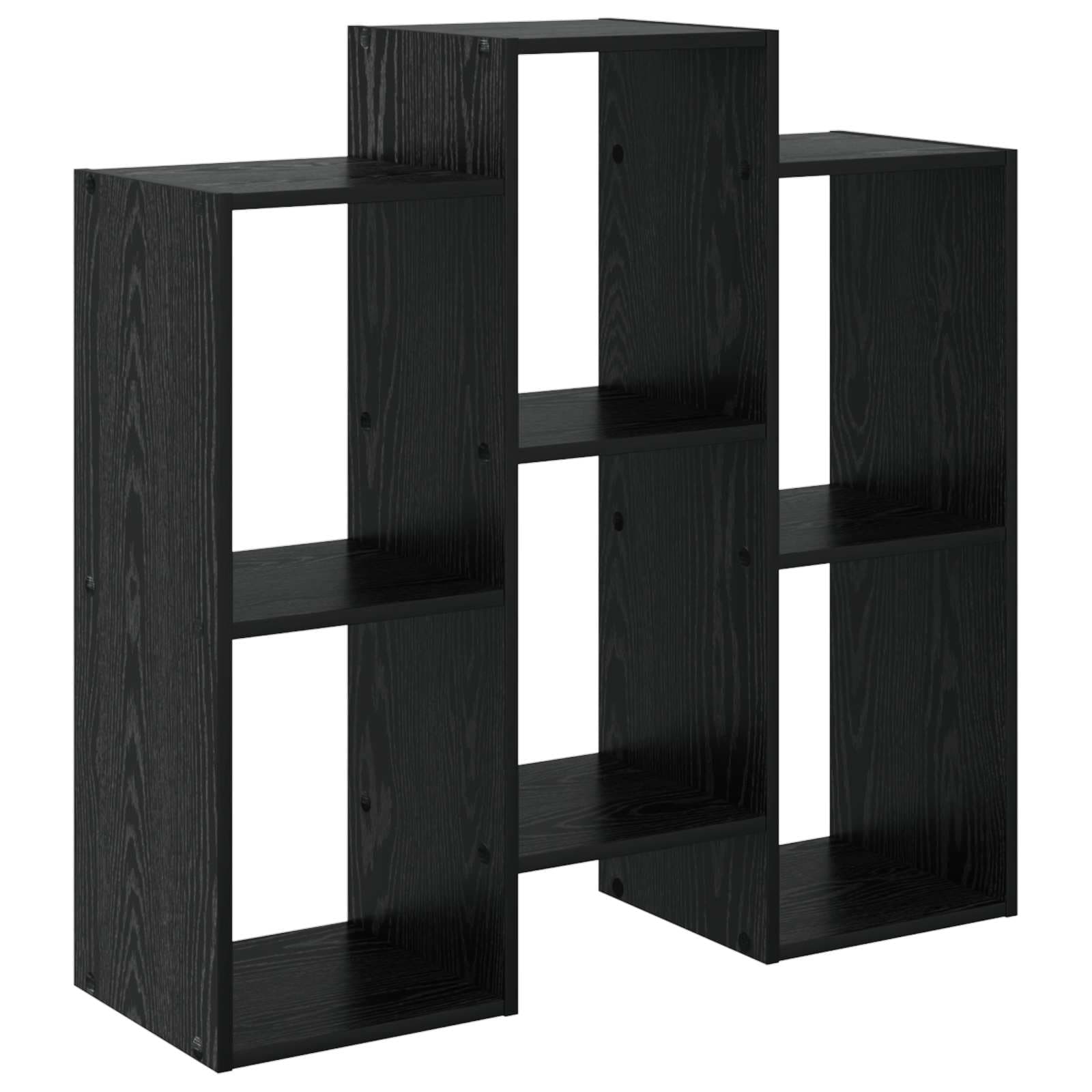 vidaXL Buffet Carvalho Preto 90 x 30 x 90 cm