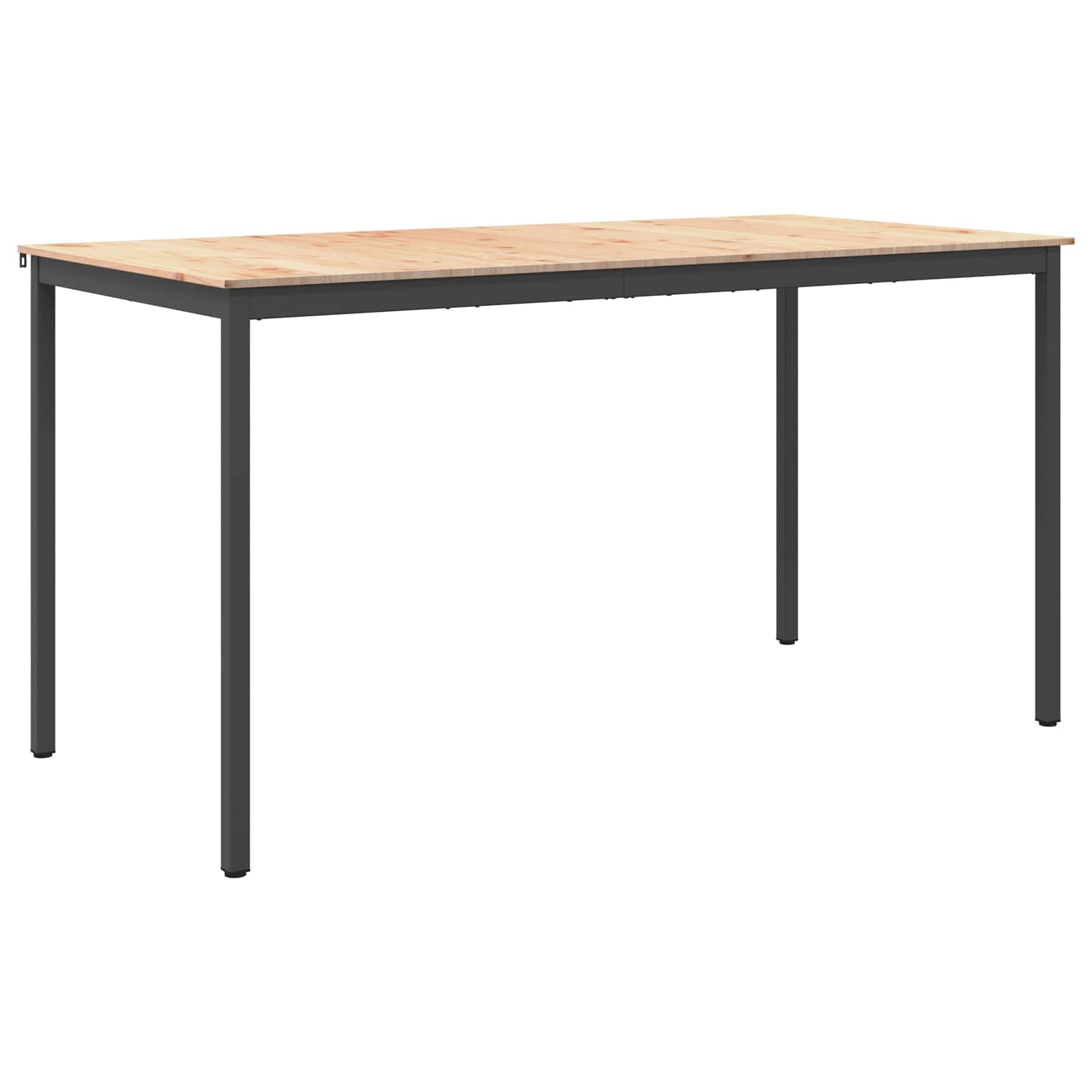 vidaXL Mesa de bar Natural 200 x 100 x 105 cm