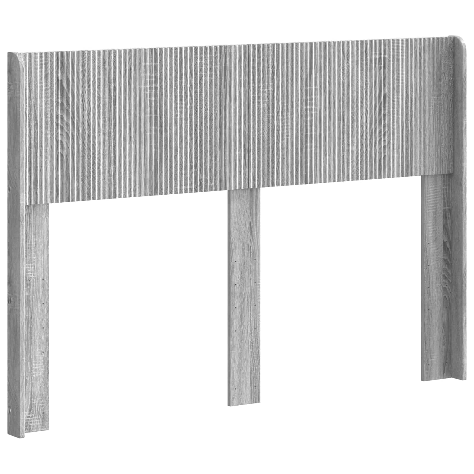 vidaXL Cabeceira Sonoma cinzento PB