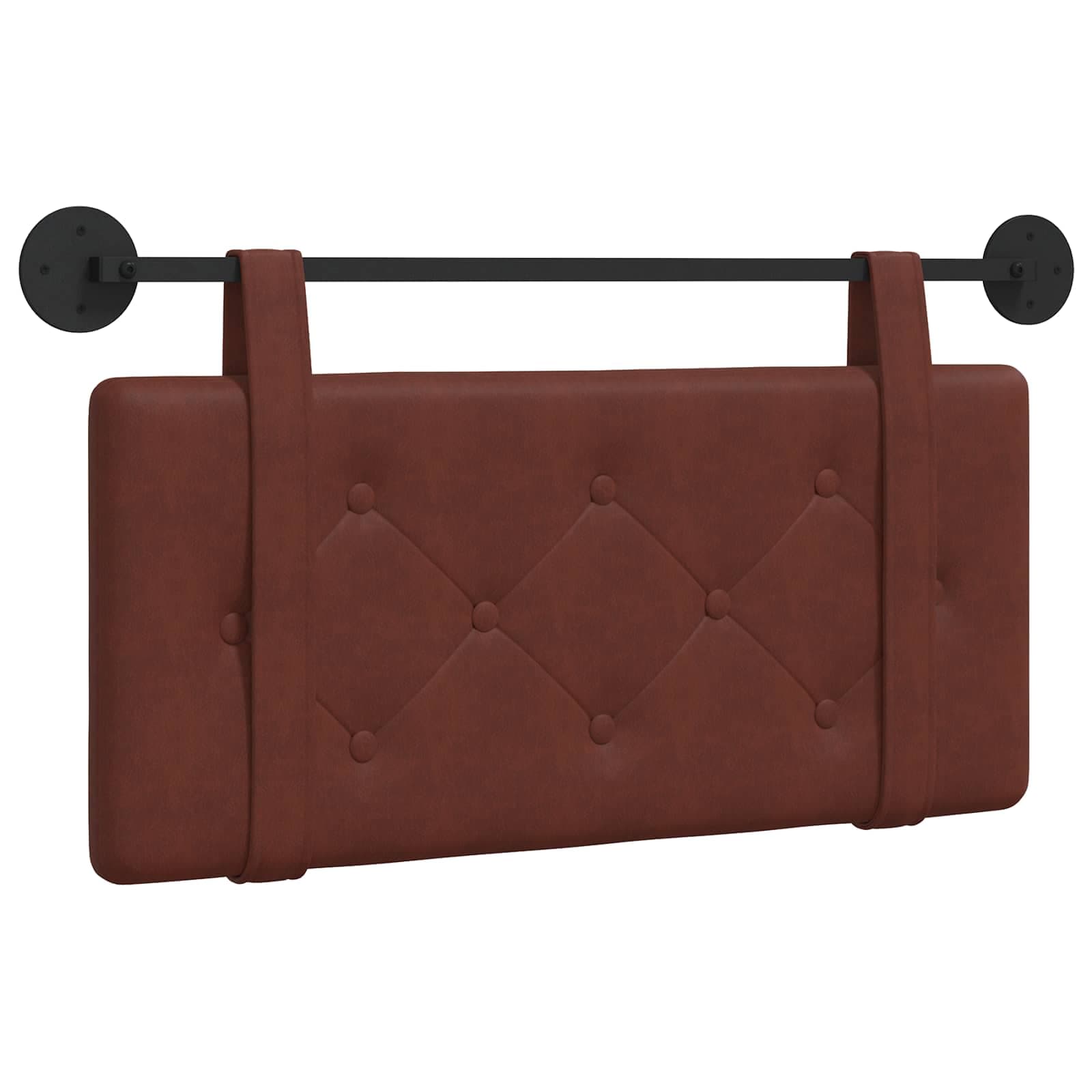 vidaXL Cabeceira suspensa PU Antigo