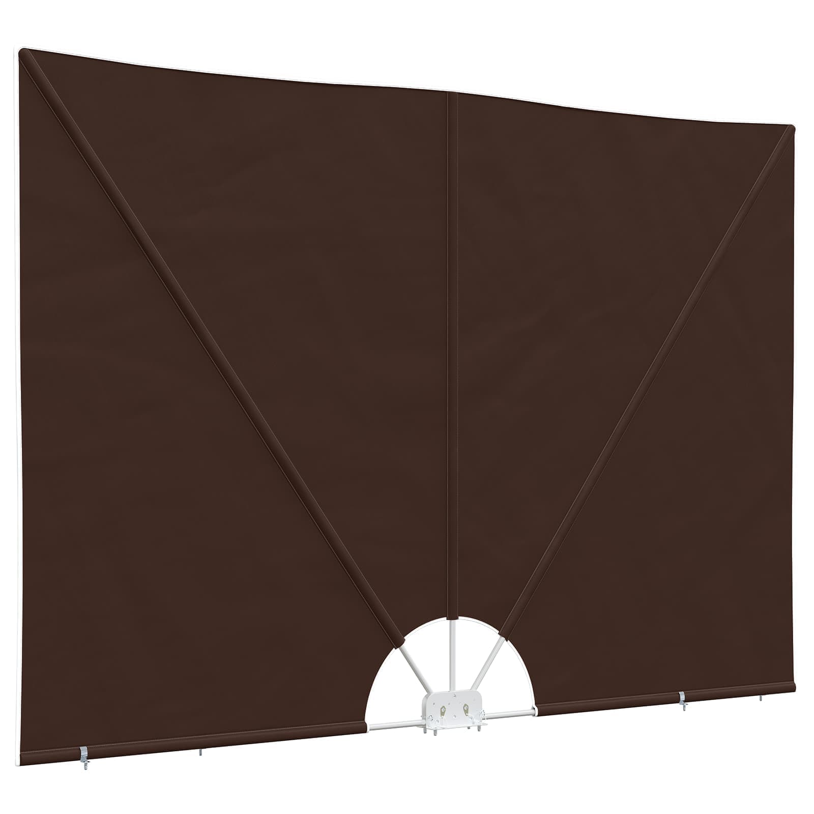 vidaXL Tela de Privacidade para Varanda 240 x 160 cm Poliéster