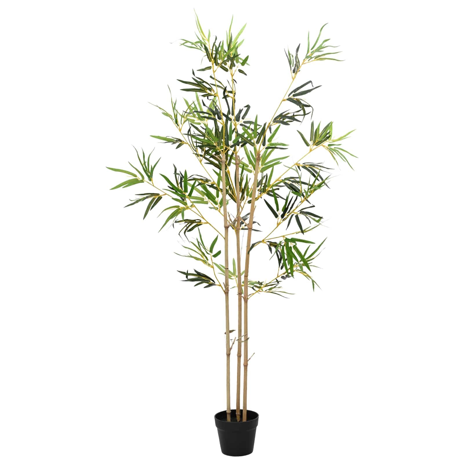 vidaXL Árvore de Bambu Artificial Verde 55 x 16 x 150 cm