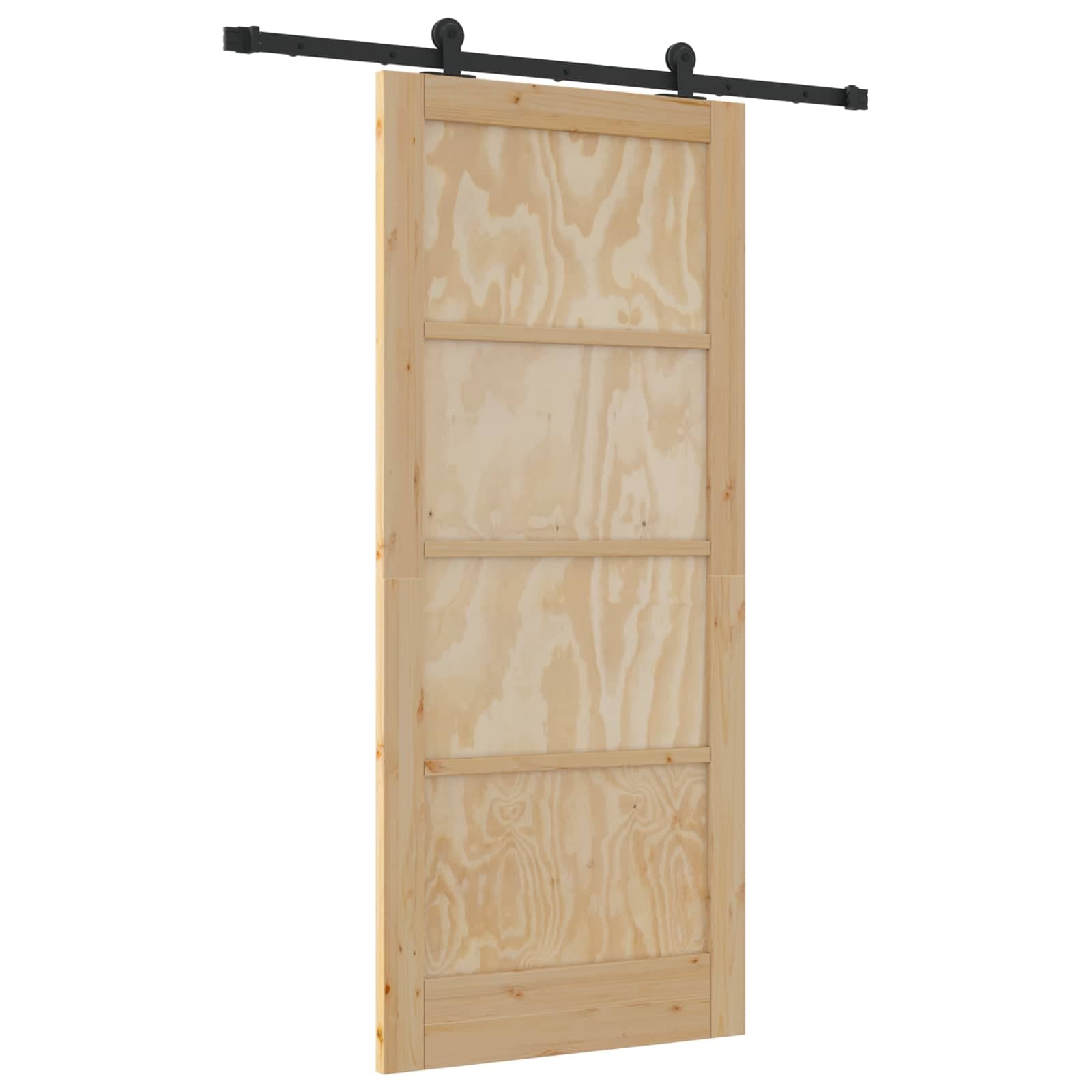 vidaXL Porta Deslizante ORKDAL Natural 86 x 198,5 cm