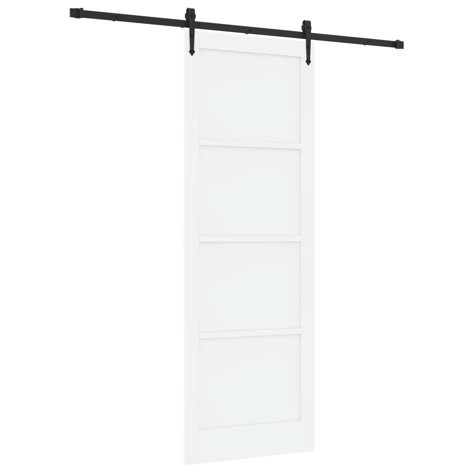 vidaXL Porta Deslizante ORKDAL Branco 83 x 232 cm