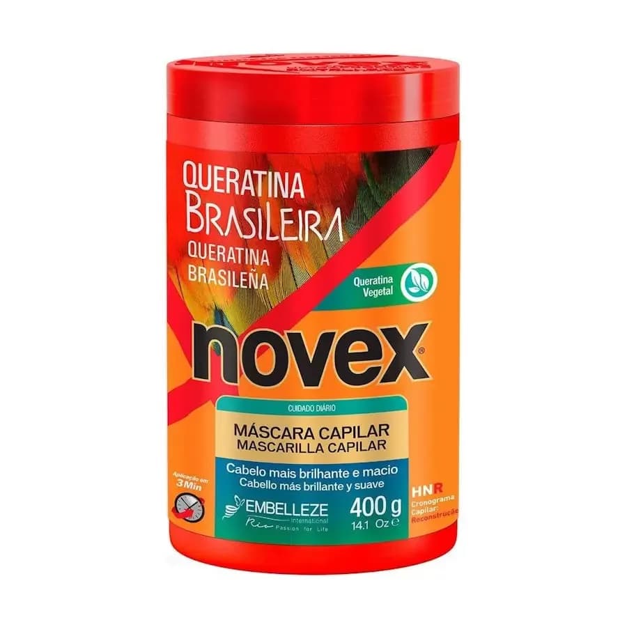 Novex Queratina Brasileira Máscara 400g