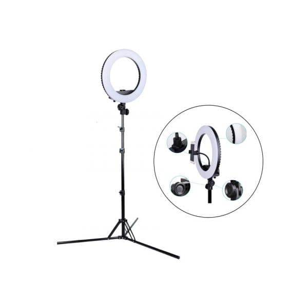 Euroxanty Anel de Luz 14"" 36cm com Tripé e Comando Ring Light