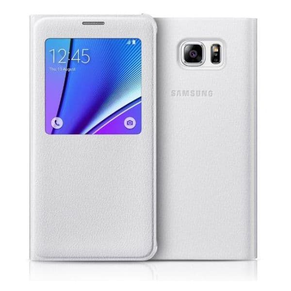 Samsung Capa S-View Cover para Galaxy Note5 White - EF-CN920PWEG