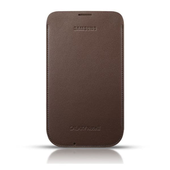 Samsung Galaxy Note II Pouch Dark Brown EFC-1J9LDEGSTD