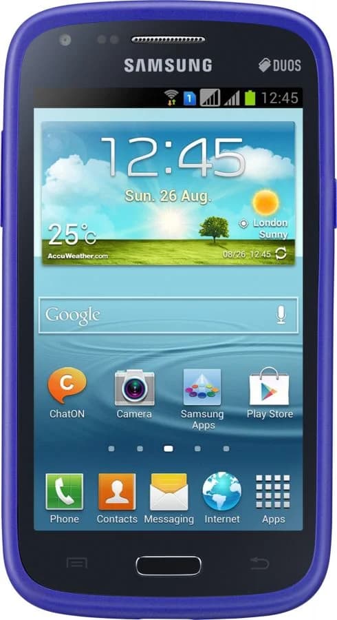 Samsung - Capa Traseira Core Azul EF-PI826BLEGWW