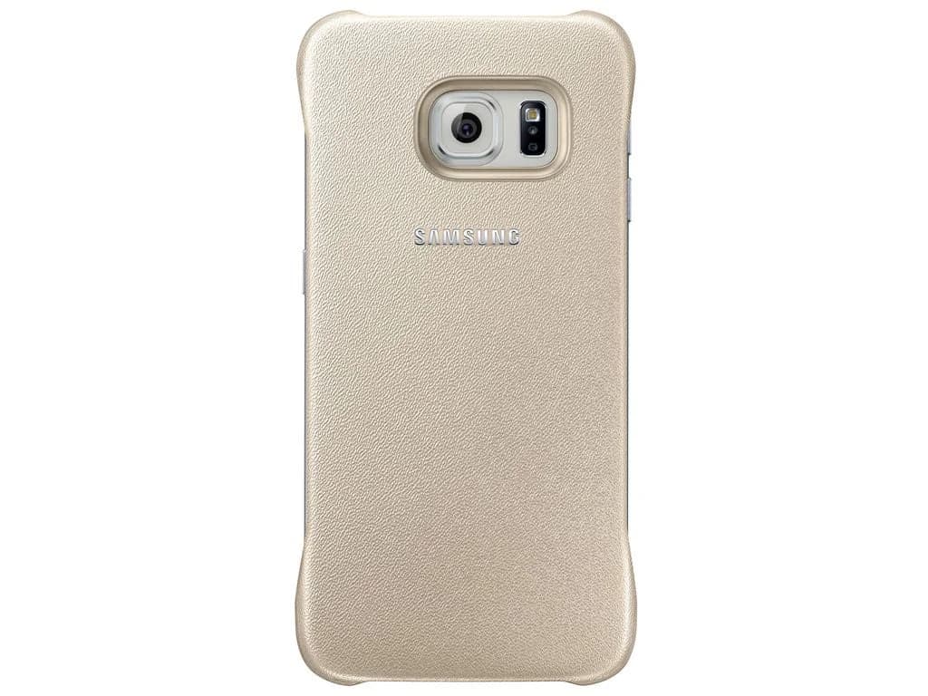 Samsung Capa Protective Cover para Galaxy S6 Edge Gold - EF-YG925BFEGWW