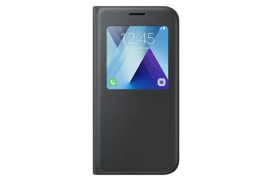 Samsung Capa S-View Cover para Galaxy A5 2017 Black - EF-CA520PBEGWW