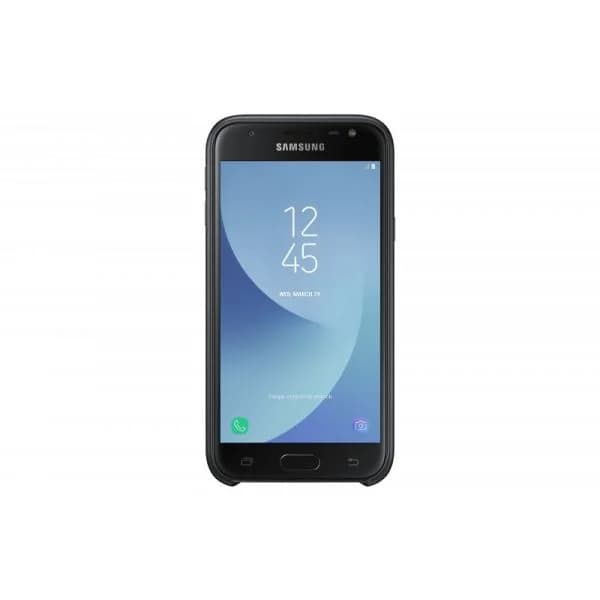 Samsung Capa Galaxy J3 (2017) Dual Layer Cover Black - EF-PJ330CBEGWW