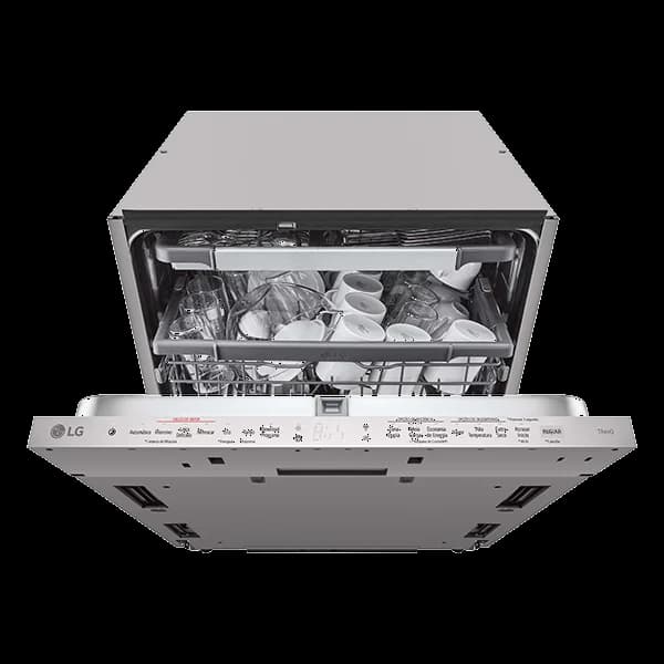 Máquina de Lavar Loiça LG DB365TXS | 14 talheres, Wi-Fi, Classe B